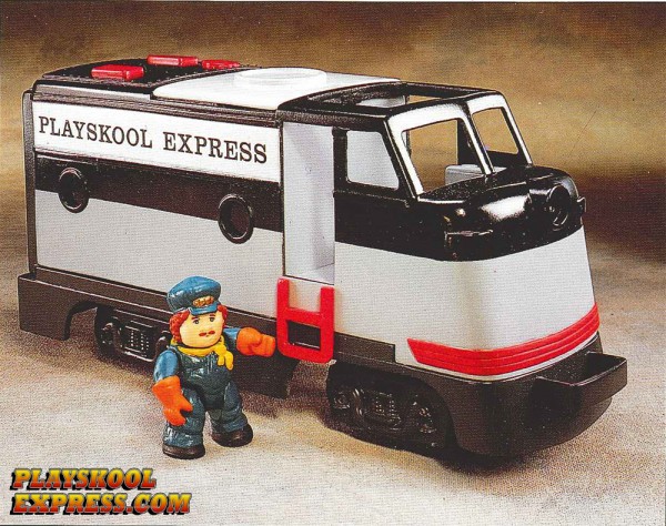 1989 Playskool Express Add-on Locomotive